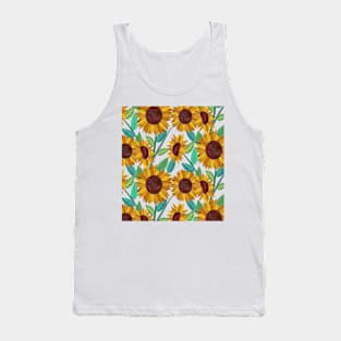 Sunflowers Tank Top